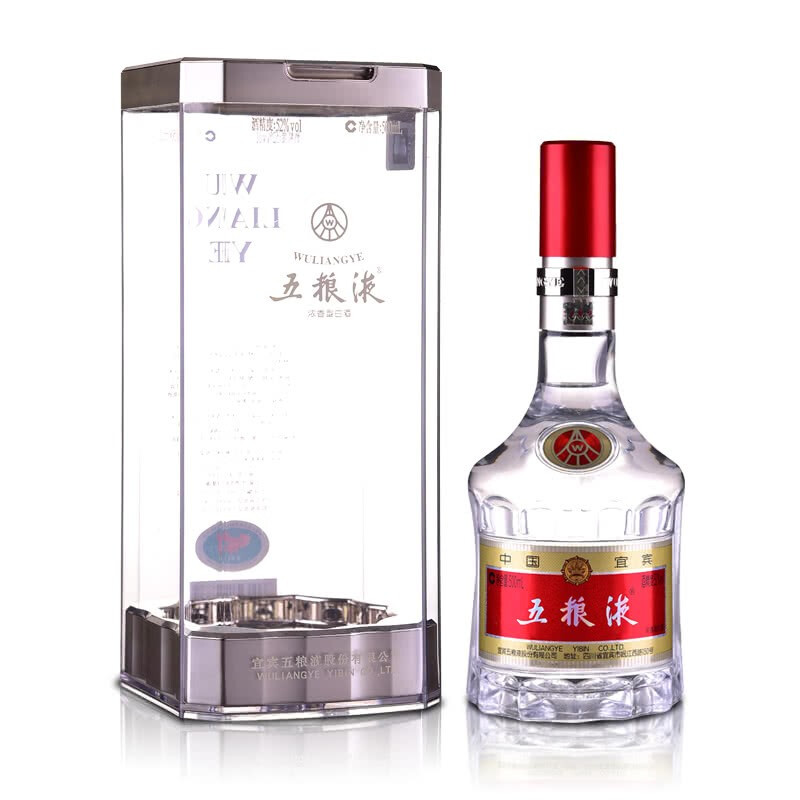 WULIANGYE 五粮液 普五 第八代 52%vol 浓香型白酒 500ml 单瓶装 721.51元（需用券）