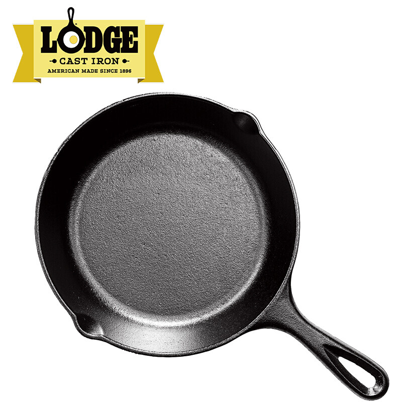 LODGE 洛极 五折清仓！进口铸铁平底煎锅L3SK3 15.5cm 86.36元（需用券）