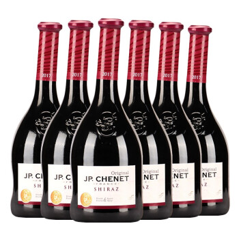 J.P.CHENET 香奈 plus：香奈 西拉干红葡萄酒750ml 整箱6支 380元（需用券）