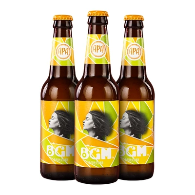 TsingTao 青岛啤酒 BGM 淡色艾尔啤酒 330ml*24+24瓶 整箱装 140.6元 包邮（合2.92元/