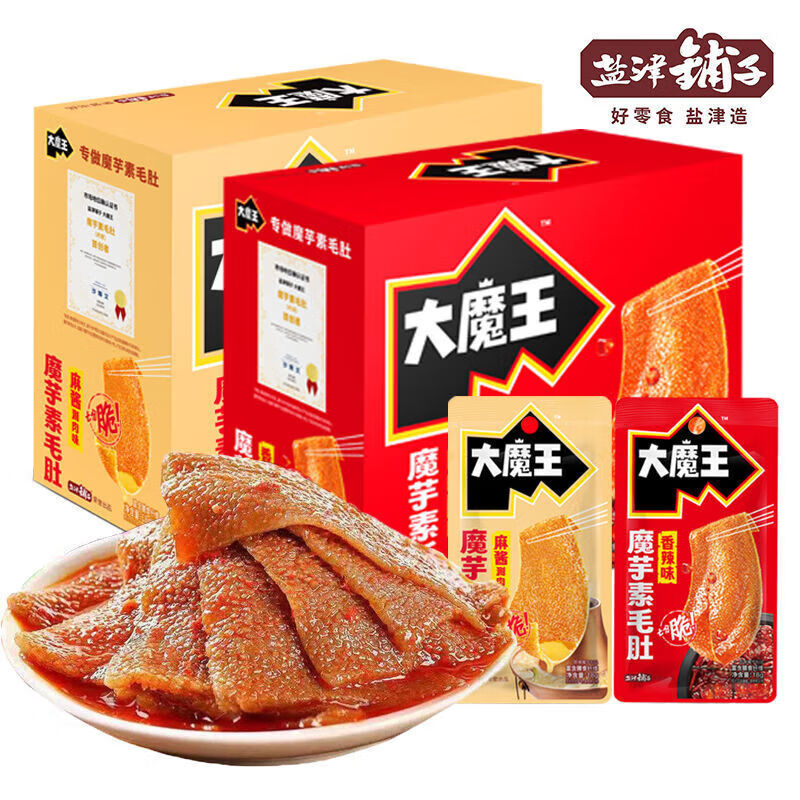 今日必买：盐津铺子 麻辣麻酱味 魔芋爽 360g 10.76元