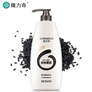 隆力奇 黑芝麻洗发水 1L 24.9元