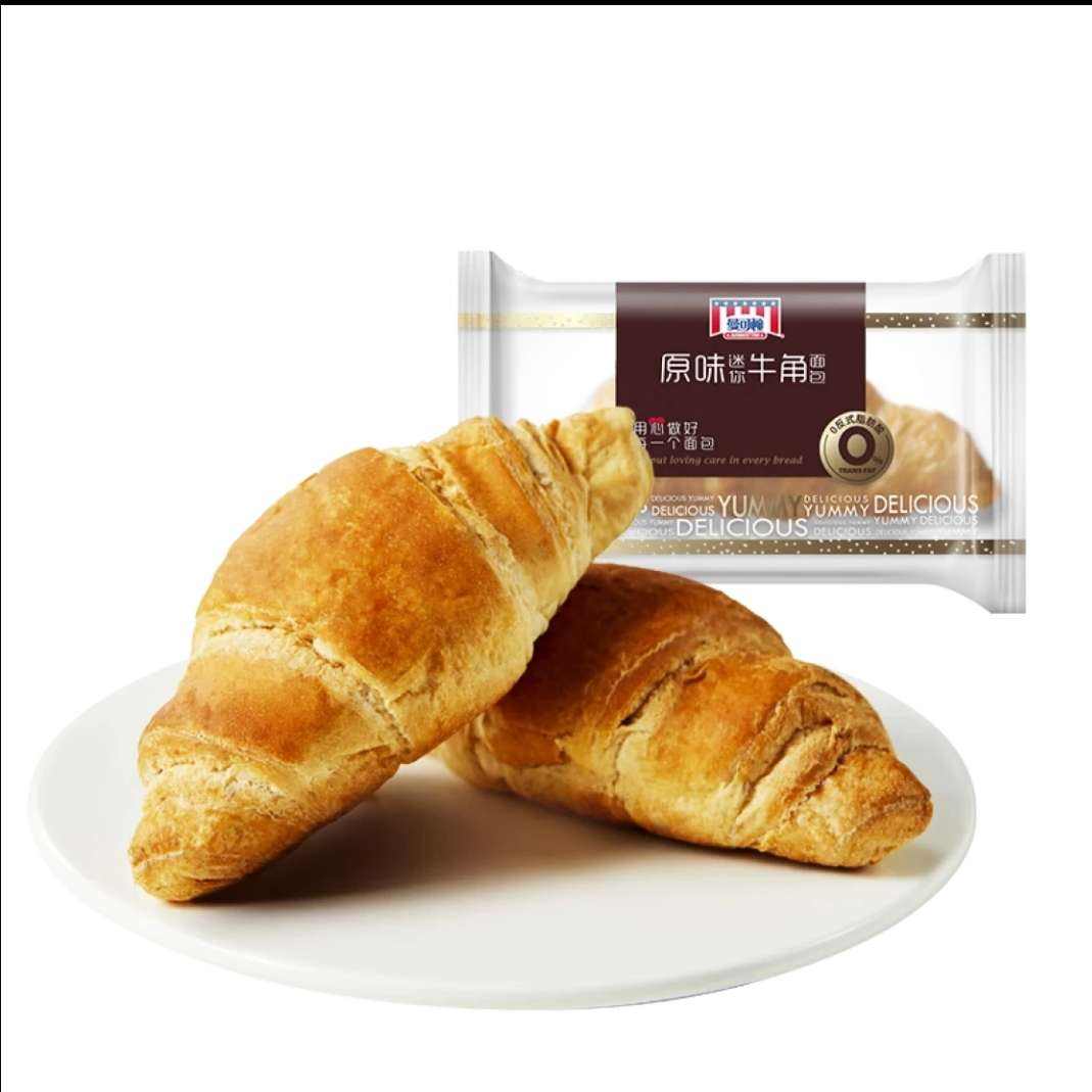 PLUS会员：MANKATTAN曼可顿 迷你牛角包 混合口味450g（每种口味各6袋） 19.59元