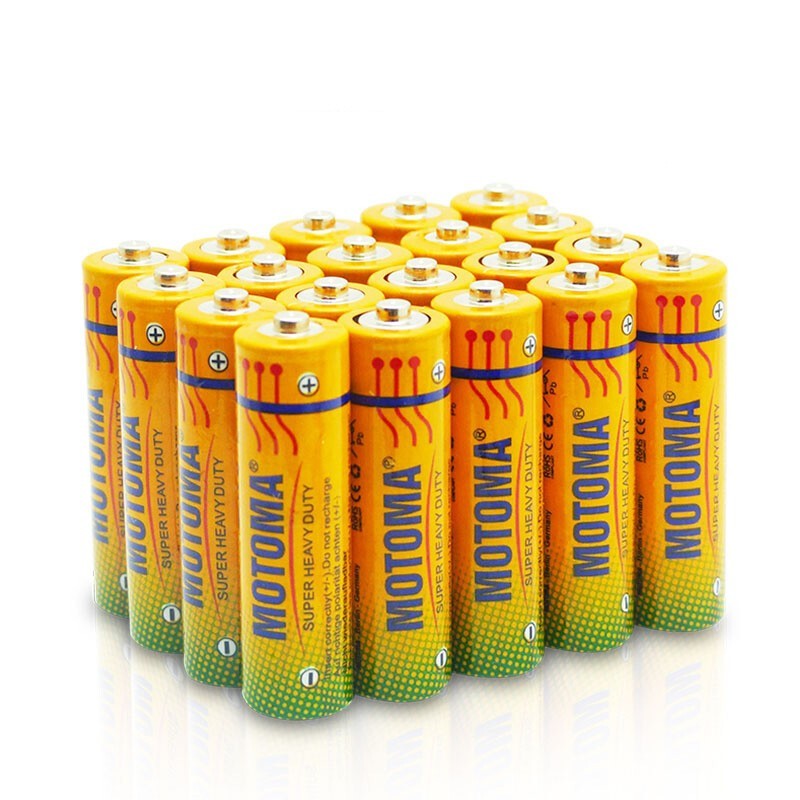 有券的上：motoma 雷欧 5号碳性电池 1.5V 10粒+7号碳性电池 1.5V 10粒 20粒装 6.66
