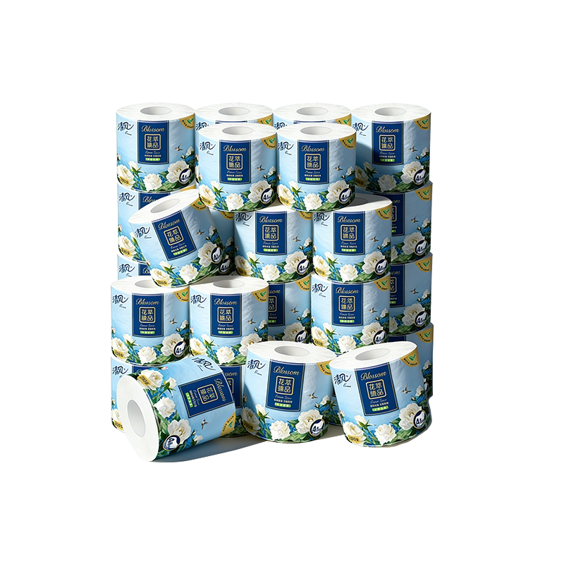 清风 花萃臻品系列 有芯卷纸 200g*27卷 39.75元 - 线报酷