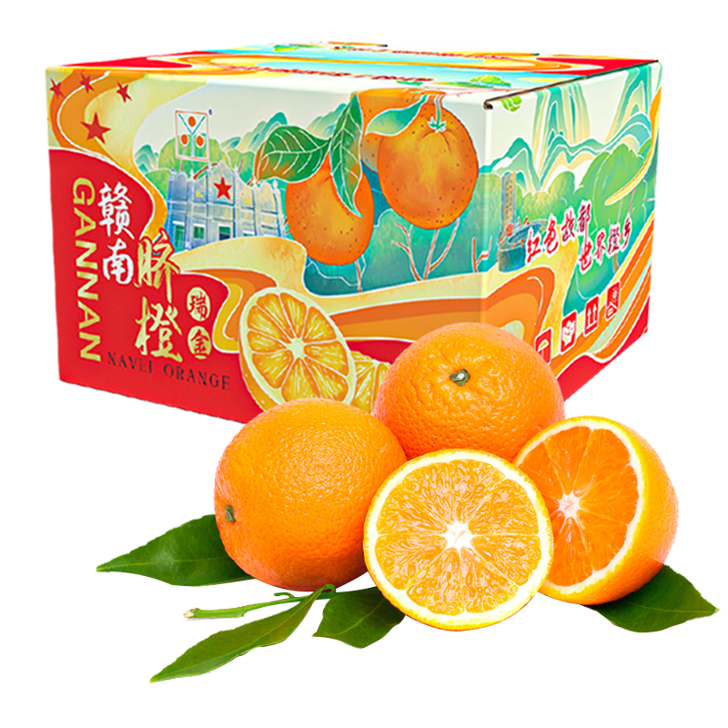 土八鲜 赣南脐橙 未来橙 10斤装(单果径80-89mm) 29.9元包邮(多重优惠后)