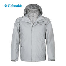 哥伦比亚 23秋冬哥伦比亚冲锋衣男户外700蓬热能反射保暖羽绒三合一XE1504 039