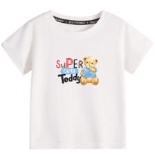 Classic Teddy精典泰迪 儿童短袖T恤 白色 22.41元PLUS会员