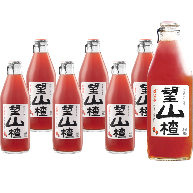 望山楂 好望水 山楂汁气泡水300ml*6瓶 ￥29.25