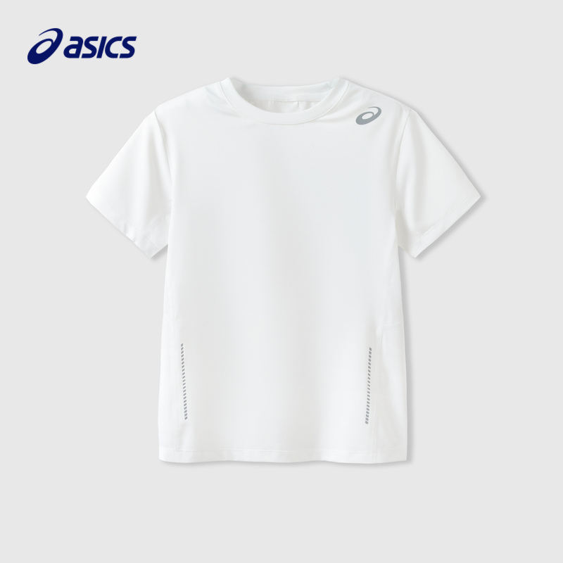 ASICS 亚瑟士 童装短袖T恤男女童吸湿速干透气舒适弹力2024夏新款 80元