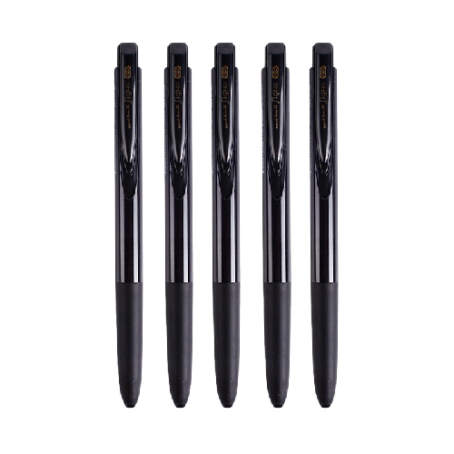 uni 三菱铅笔 UMN-155N 按动中性笔 黑色 0.5mm 5支装 38.42元（需用券）