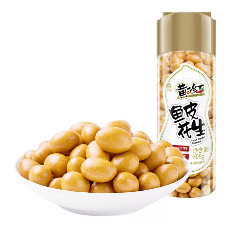 黄飞红 鱼皮花生 508g ￥24.9