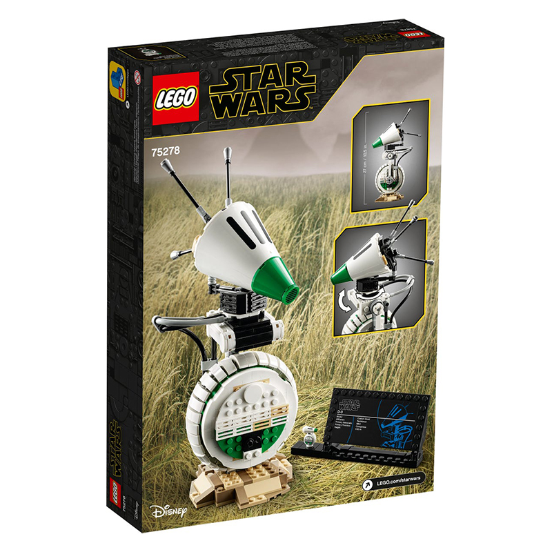 乐高 LEGO 积木75278 星战电影D-O机器人拼搭积木玩具礼物 489.25元