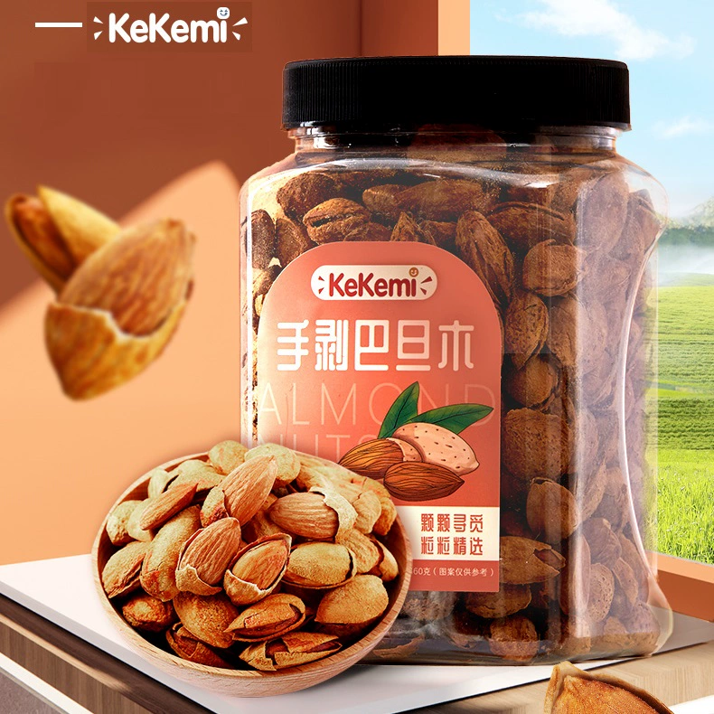 kekemi 手剥巴旦木罐装460g 券后19.9元