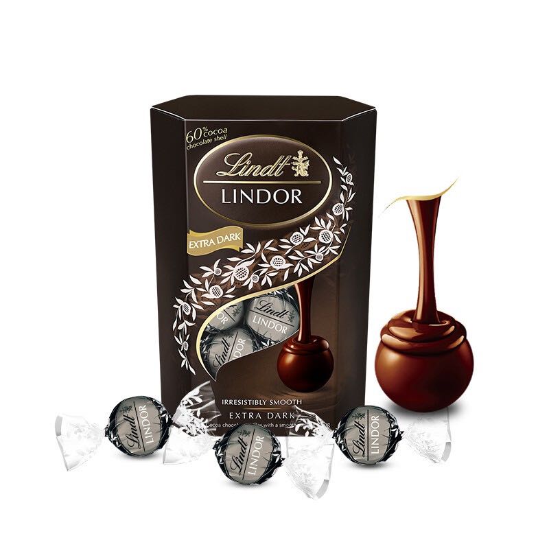 Lindt 瑞士莲 LINDOR软心 70%特浓黑巧克力 16.55元
