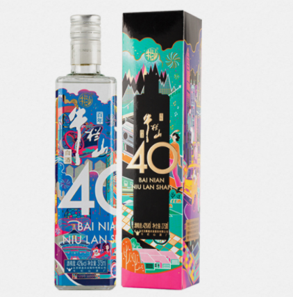 牛栏山 百年牛栏山 40 42%vol 浓香型白酒 375ml 单瓶装 29元