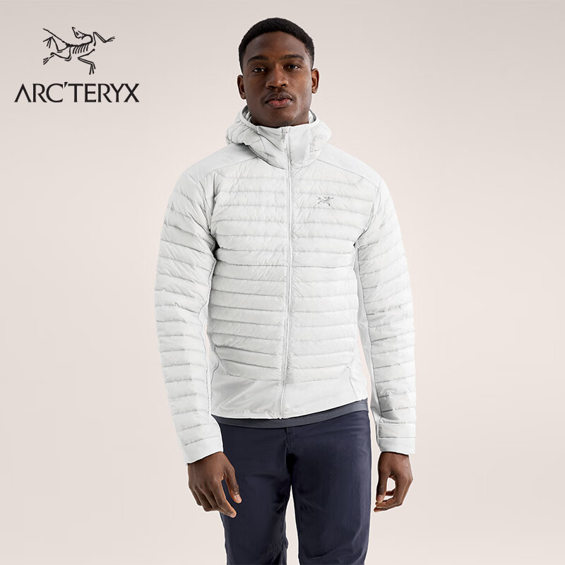 ARC'TERYX 始祖鸟 ARC’TERYX始祖鸟 CERIUM HYBRID HOODY 保暖 男子 羽绒夹克 Solitude/隐