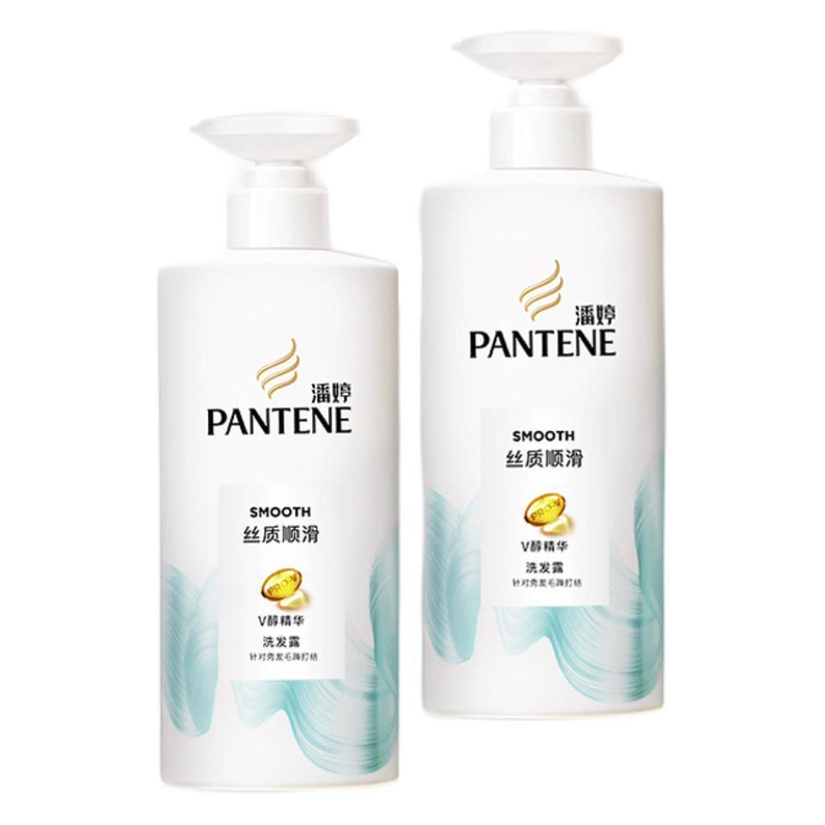 移动端：PANTENE 潘婷 氨基酸去屑洗发水丝质顺滑洗发露改善干枯毛燥柔亮顺