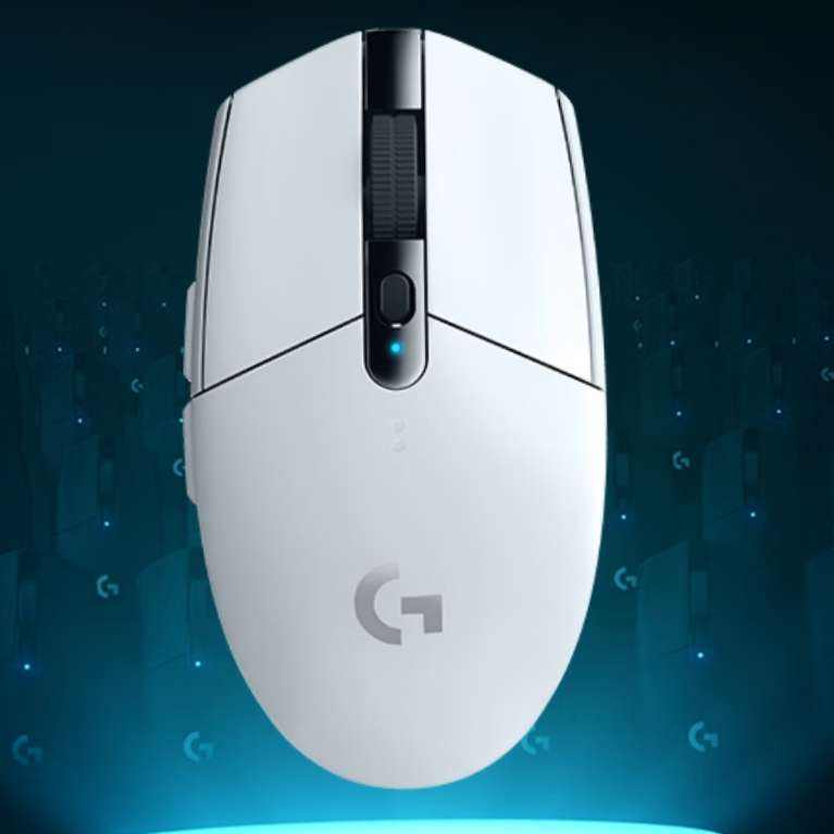 罗技（G）G304 LIGHTSPEED无线鼠标 游戏鼠标 轻质便携 绝地求生FPS鼠标英雄联盟