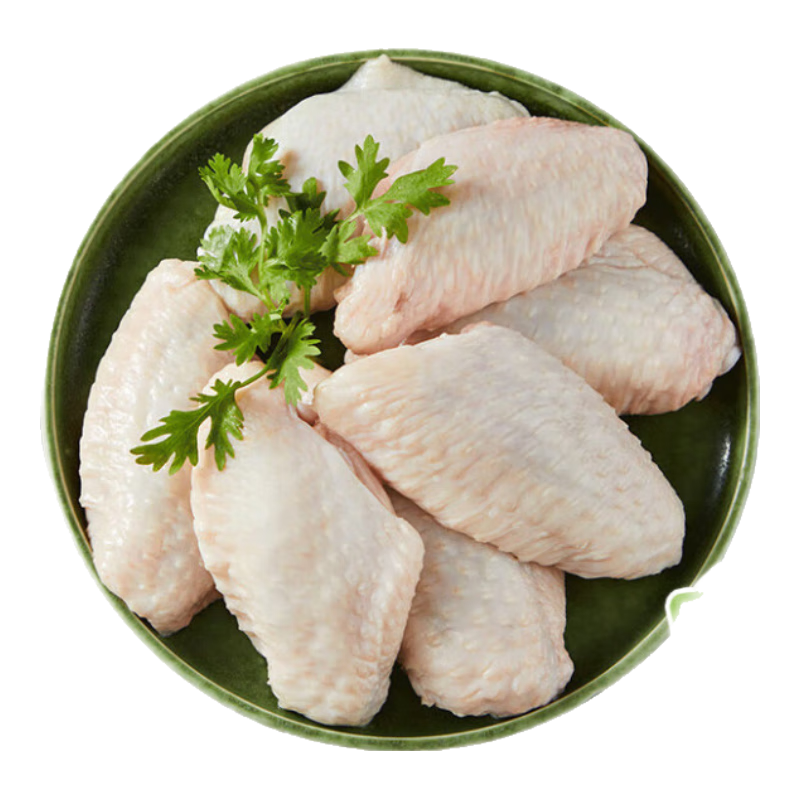 移动端、京东百亿补贴：圣农 鸡翅中净重4斤 单个30g-40g 76.8元（需用券）