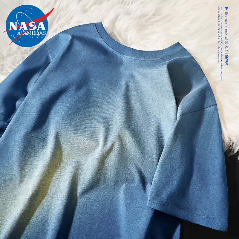 NASA ADIMEDAS 男士纯棉短袖t恤 22.76元（需用券）