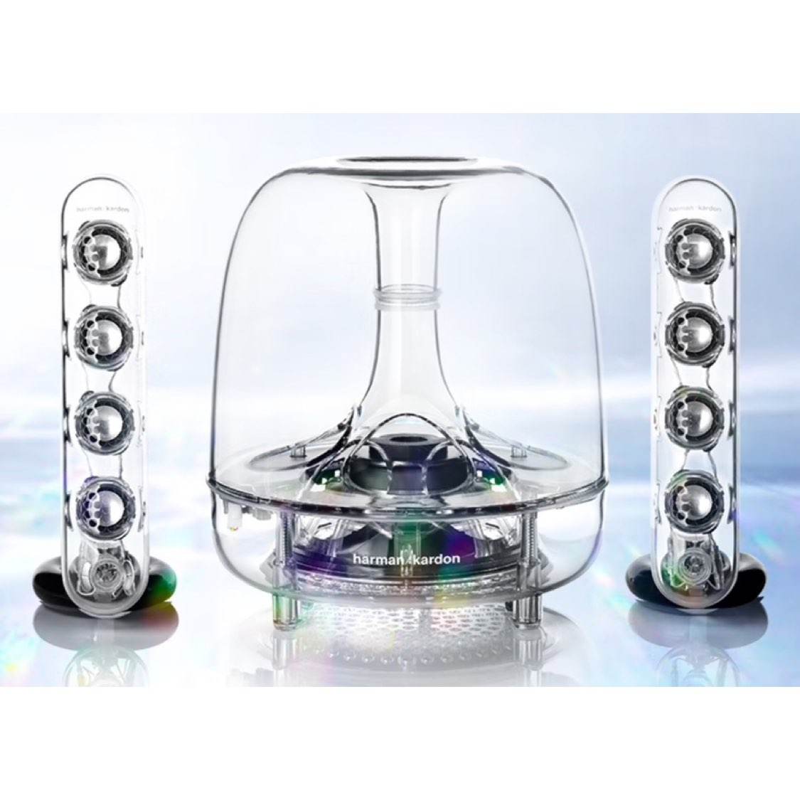 京品数码哈曼卡顿 水晶三代音响 SoundSticks 3代环绕立体声 1169元