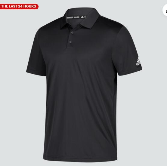 Adidas 阿迪达斯 Grind 男士速干Polo衫 3.7折 $11（约79元）