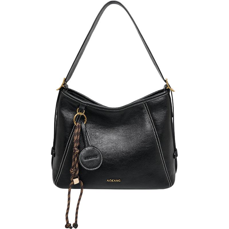 奥康 玄月包2025hobo包女2026通勤腋下包大容量女式单肩斜挎包 268元