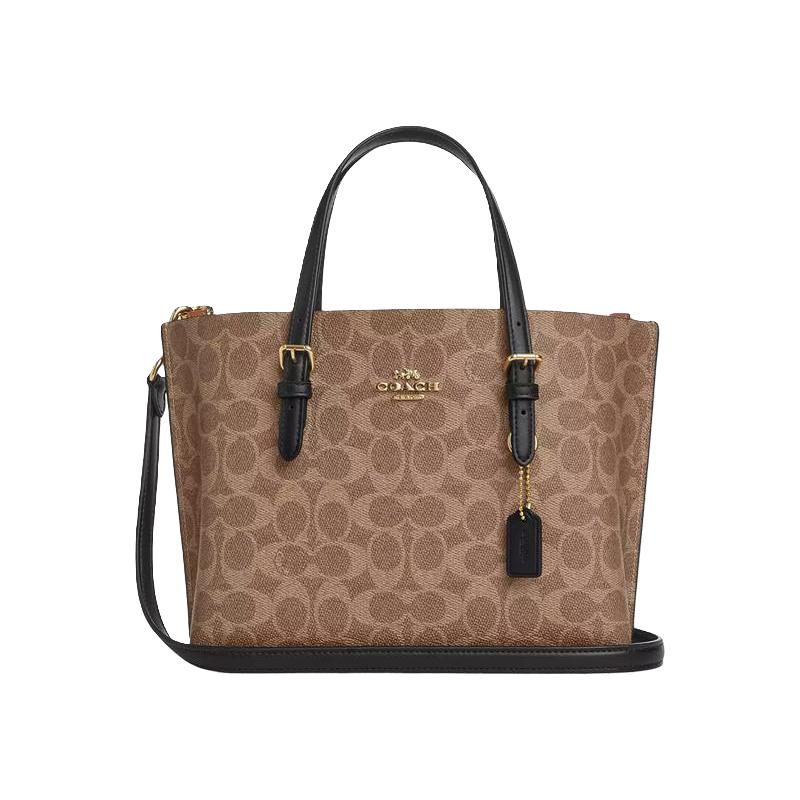 COACH 品牌徽标拉链 女士手提包 1288元（需用券）