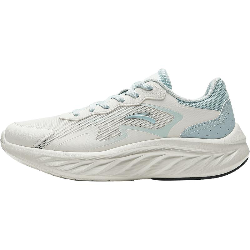 安踏 女款轻质缓震跑步鞋夏季网面透气舒适慢跑运动鞋休闲鞋子 104元