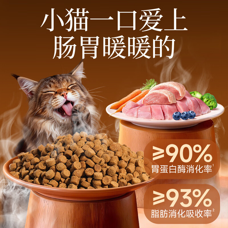 耐威克 全价鲜蒸烘焙猫粮 84%鲜肉 50g 1元 - 线报酷