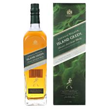 Plus会员:尊尼获加（JOHNNIE WALKER）绿牌海岛屿版 苏格兰 调和型威士忌 1000ml 
