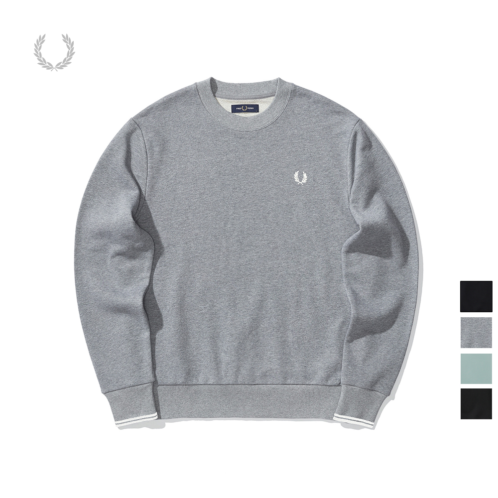 FRED PERRY 男士卫衣春季休闲运动宽松套头麦穗刺绣上衣M7535 597元（需用券）