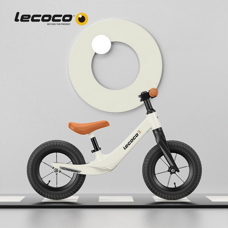 Lecoco 乐卡 儿童平衡车1-3-6岁滑步车无脚踏自行车单车溜车 丝绒摩卡 383.52元