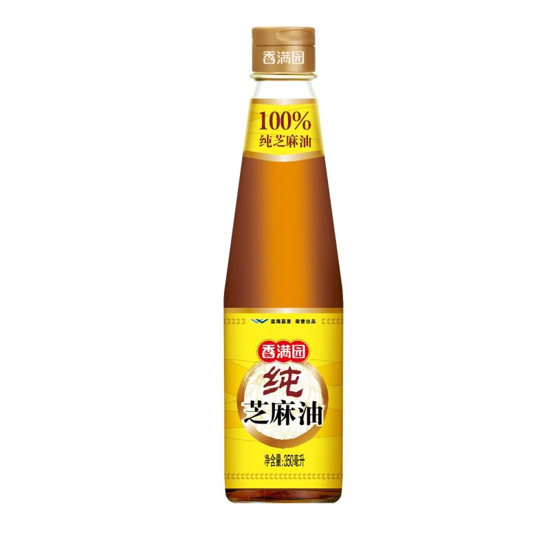 香满园 纯芝麻油 350ml