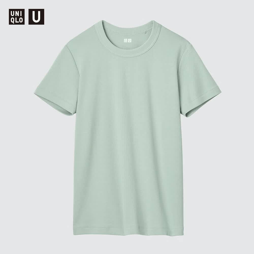 优衣库 圆领T恤/短袖女装合作款483456 53 草绿色 2XL 39元