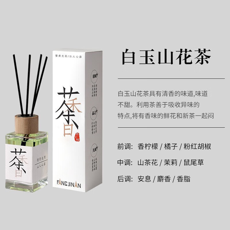 白桃乌龙茶无火香薰 100ml 9.9元（需用券）