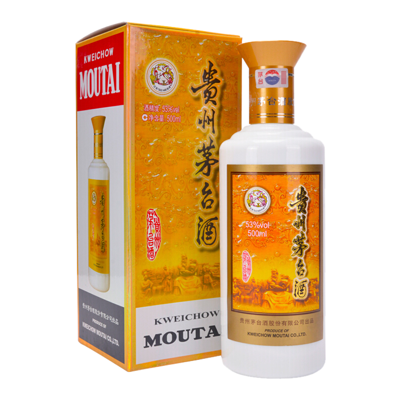 京东百亿补贴、plus会员:茅台（MOUTAI）飞天专卖店 酱香型白酒 53度 500ml 单瓶