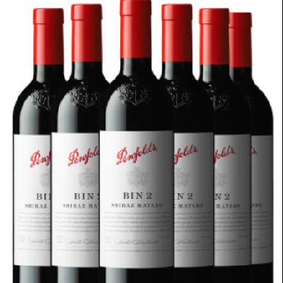 再降价、plus会员、百亿补贴：奔富 BIN2设拉子玛塔罗红葡萄酒 澳洲进口红酒
