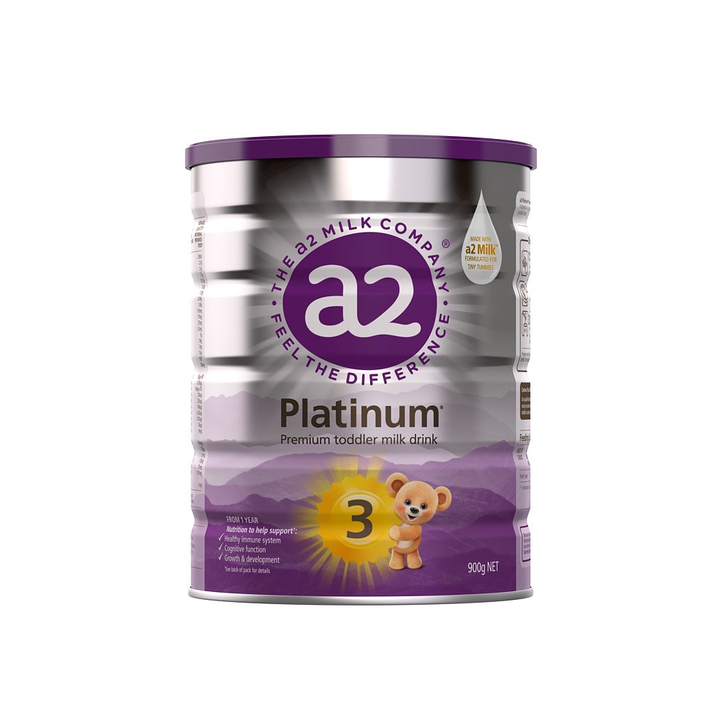 淘金币可用：a2 Platinum紫白金系列 婴儿奶粉 澳版 3段900g