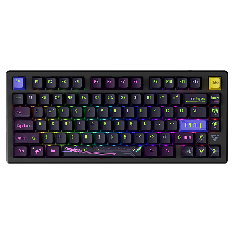 新品：ATK RS7 电竞磁轴键盘 有线单模 75配列 8k回报率 RT可调节 铝坨坨 RS7 RGB