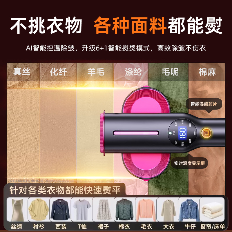 AUX 奥克斯 手持挂烫机熨烫机家用小型熨斗便携式蒸汽电熨斗烫衣服神器 199