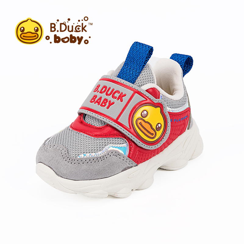 88VIP：B.Duck 儿童网面学步鞋 37.05元包邮（双重优惠）