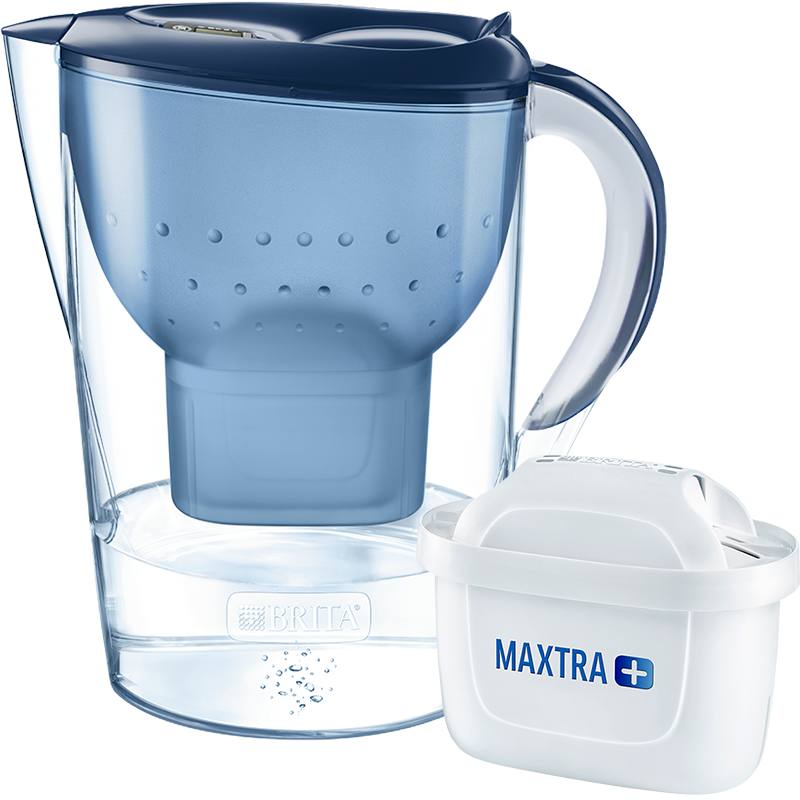 再降价、京东PLUS、微信小程序：碧然德（BRITA）滤水壶 Marella海洋系列3.5L蓝