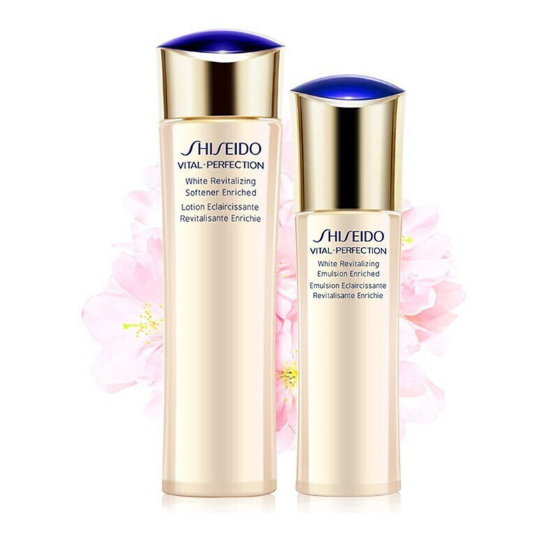 SHISEIDO 资生堂 悦薇滋润型水乳套装 美白淡斑补水紧致 护肤品礼盒生日礼物