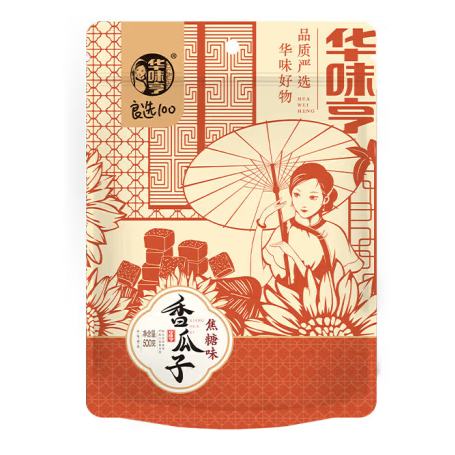 华味亨 多口味香瓜子500g（任选10件） 78.4元（合7.84元/件）