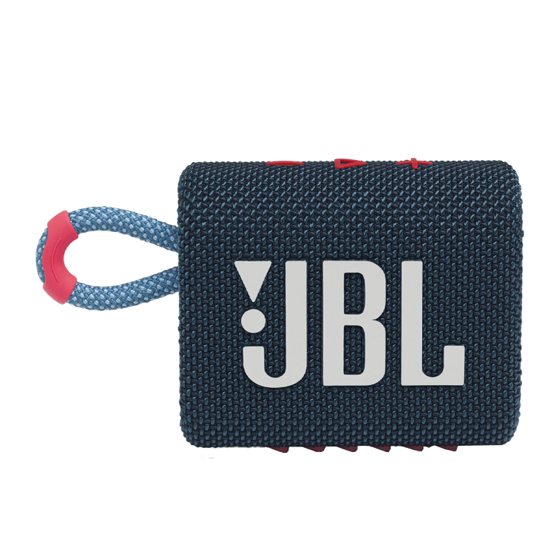 JBL GO3 音乐金砖三代 便携蓝牙音箱 jbl go3 蓝拼粉色 239元