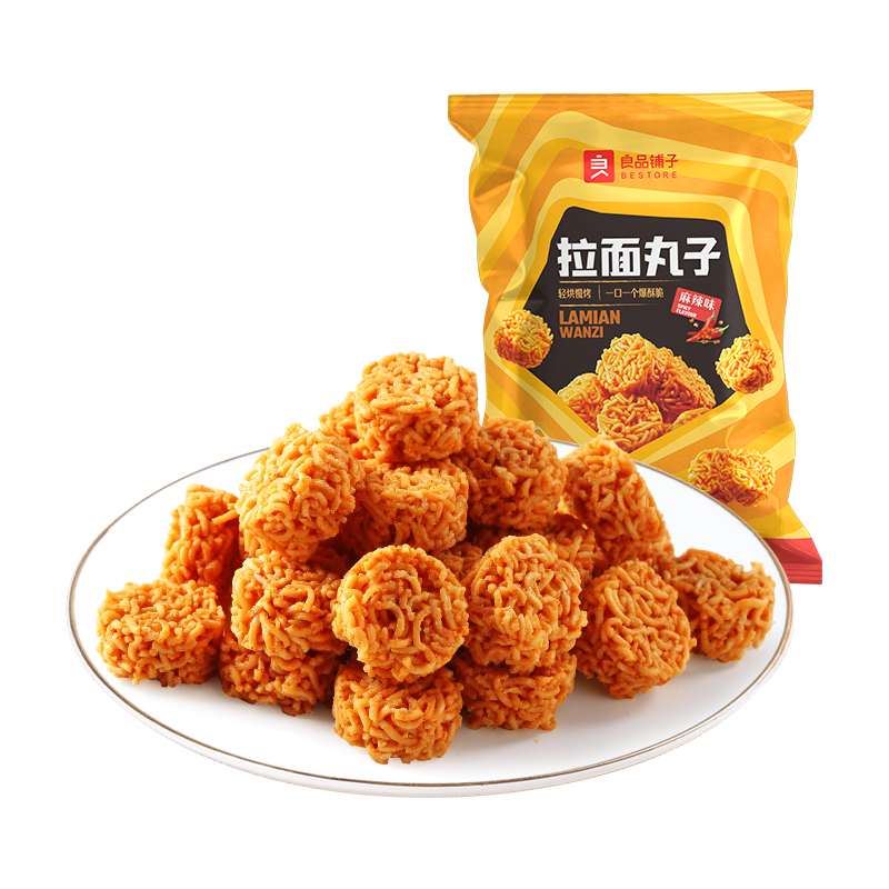 良品铺子 拉面丸子85g 5.9元