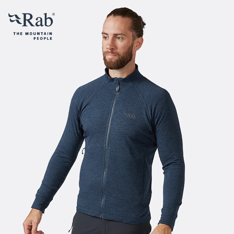 Rab 睿坡 Nexus 男士弹力开衫抓绒衣 QFF-72 470.64元