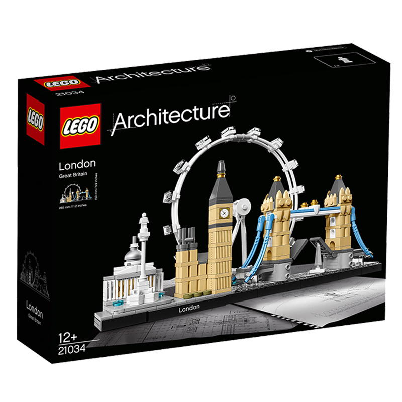 LEGO 乐高 世界名筑建筑系列 21034 伦敦天际线 266.76元